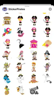 funny pirate emoji stickers iPhone Captures Décran 2