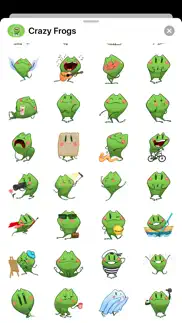 crazy frog sticker emoticons iPhone Captures Décran 2