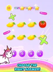 baby unicorn girl math games ipad images 2