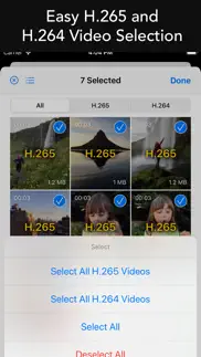 hevc - convert h.265 and h.264 iphone images 2