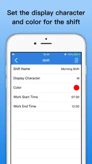 shift calendar - schedule iphone images 3