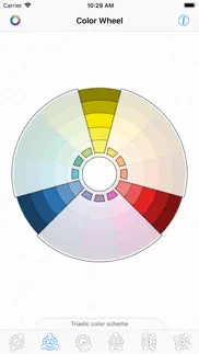 color wheel - basic schemes iphone resimleri 3