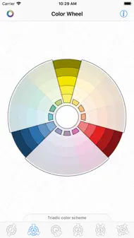 Color Wheel - Basic Schemes iphone bilder 2