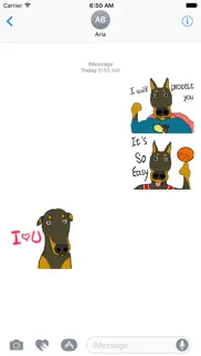 doberman pinscher dog sticker iphone images 1