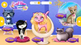 cat hair salon birthday party iphone images 1