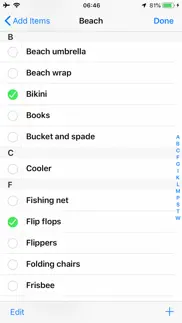 travel packing list iphone capturas de pantalla 4