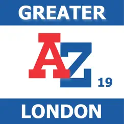 greater london a-z map 19 logo, reviews