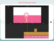 intro video editor iPad Captures Décran 4