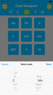 chord transposer iphone images 3