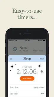 baby tracker by nara iphone images 3