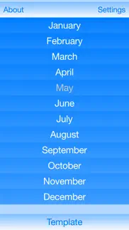 month planner iphone resimleri 1