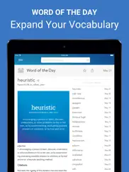 dictionary.com pro for ipad iPad Captures Décran 3