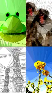 polygon art - 3d image editor iphone images 2