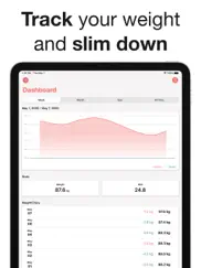 slim - weight and bmi tracker ipad images 1