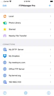 ftpmanager - ftp, sftp client iphone images 4