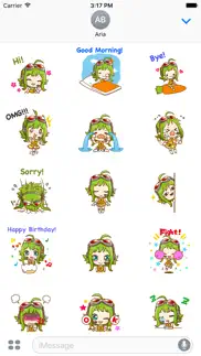 animated cute gumi sticker iphone images 2