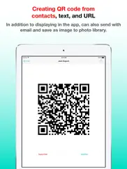 code qr et code-barres iPad Captures Décran 3
