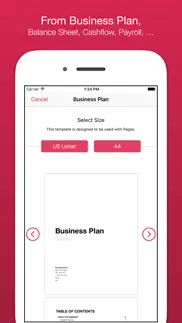 business templates for pages iphone images 2