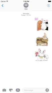adorable chinchilla sticker iphone images 1