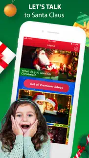 santa claus video message app iphone images 4