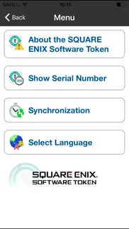 square enix software token iphone capturas de pantalla 2