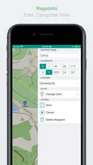 mapp - offline mapping app iphone images 3