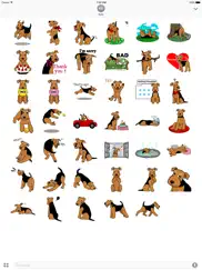 cute welsh terrier dog sticker ipad images 1