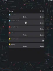 metro madrid - tiempos espera ipad capturas de pantalla 2