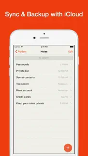 lock notes - passcode protect iphone images 2
