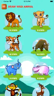 draw animals step by step iphone images 1
