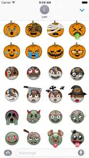 mojitz- halloween stickers iphone images 1