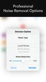 denoise audio - remove noise iphone bildschirmfoto 3