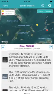 noaa marine forecast & weather iphone images 3