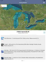 fishing weather forecast ipad images 1