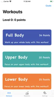 work it out - fitness app iphone images 1