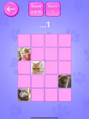 cute cats memory match game ipad images 3