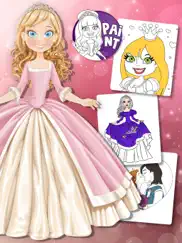 magic princesses coloring book ipad images 1