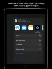 smart voice recorder - offline iPad Captures Décran 4