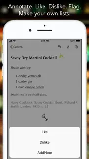 the martini cocktail iphone capturas de pantalla 3