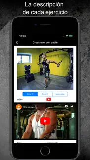 gym guide pro workouts iphone capturas de pantalla 3