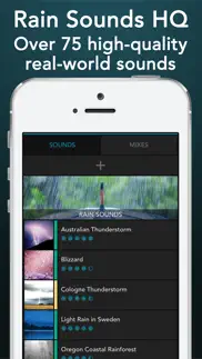 rain sounds hq: sleep aid iphone images 1