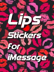 sexy lips flirting stickers ipad images 1