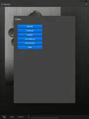 x-sensor iPad Captures Décran 2