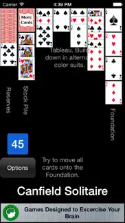 canfield solitaire - classic iphone images 4