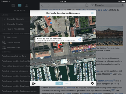 wikipanion pour ipad iPad Captures Décran 4