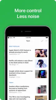 feedly - smart news reader iphone capturas de pantalla 3