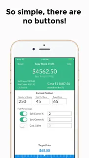 easy stock profit calculator iphone images 2