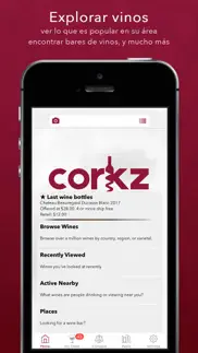 corkz: vinos y bodega iphone capturas de pantalla 1