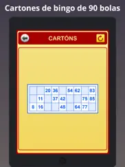 cartones de bingo ipad capturas de pantalla 2