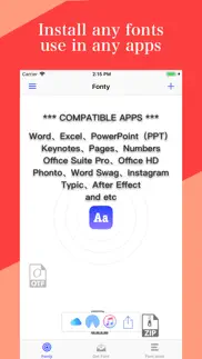 fonty - install any font iphone images 4